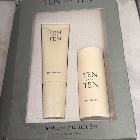 Tenoverten-The Overnight Gift Set $72 Value - The Sleep Mask & Foot Balm - Picture 3 of 3